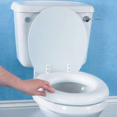 Raised Toilet Seat Homecraft Soft With Lid