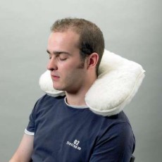 Neck Cushion Wool Pile Optional Cover